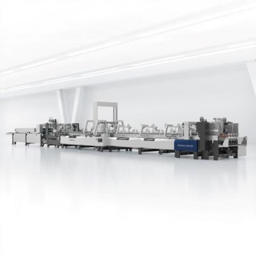 Omega Alius 90 – Folder Gluer – Koenig & Bauer Duran Perspective view from Omega Alius 90 folder gluer from Koenig & Bauer Duran